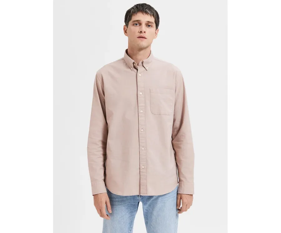 obrazek 1 Selected Homme Koszula Rick 16077359 Beżowy Regular Fit