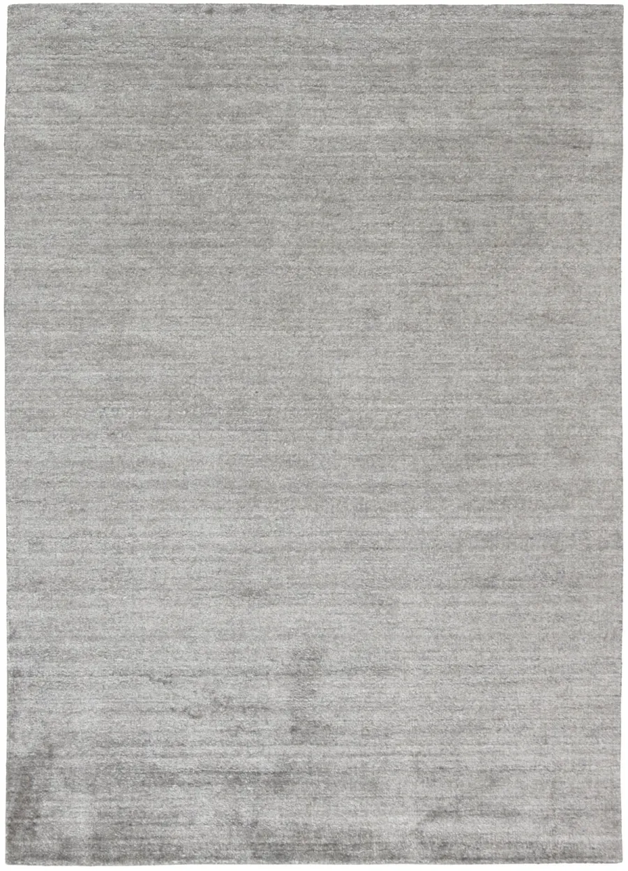 picture 1 Elegant plain smooth rug - PLAIN DUST STEEL 7010