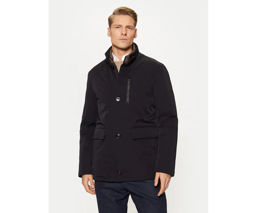 obrazek 1 Bugatti Płaszcz przejściowy 674128 69081 Granatowy Regular Fit