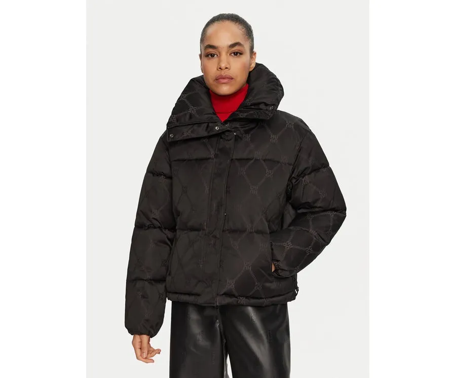 obrazek 1 HUGO Kurtka zimowa Fary-3 50528397 Czarny Regular Fit