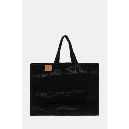Zdjęcie Y/Project torba jeansowa MAXI WIRE CABAS BAG kolor czarny 620BA005