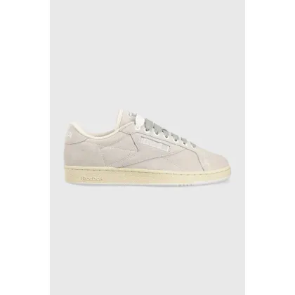 Zdjęcie Reebok sneakersy zamszowe Club C Grounds kolor szary HP6470-Grey