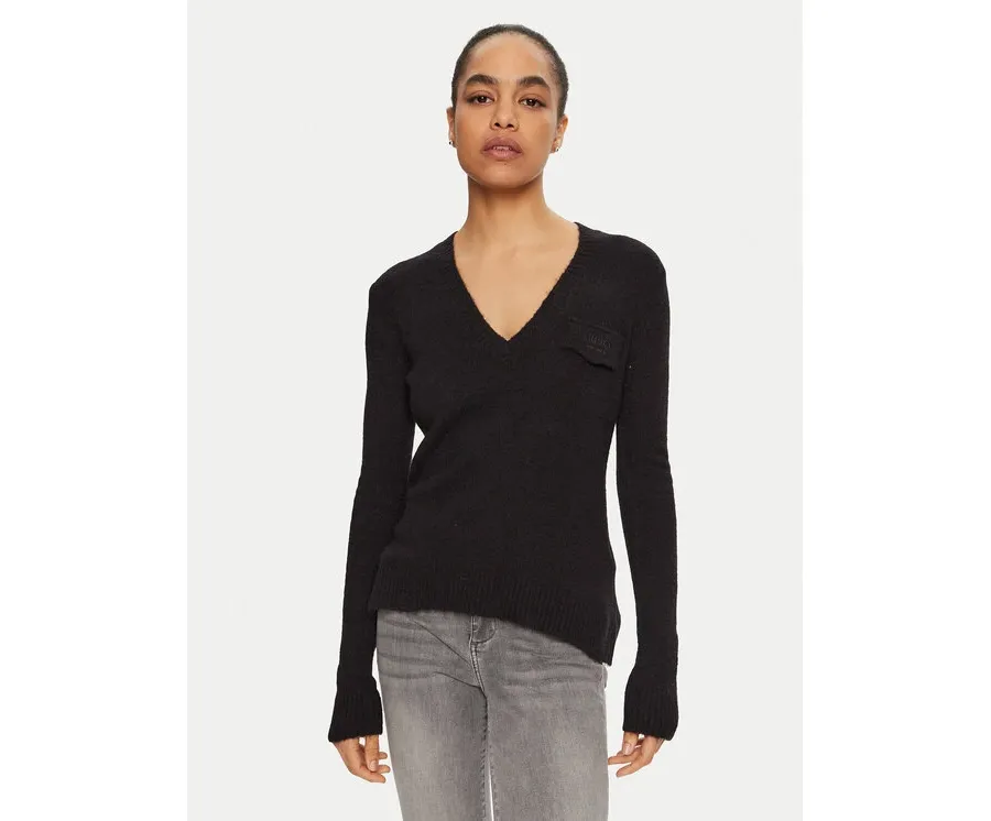 obrazek 1 Liu Jo Sweter WF4431 MA49P Czarny Regular Fit