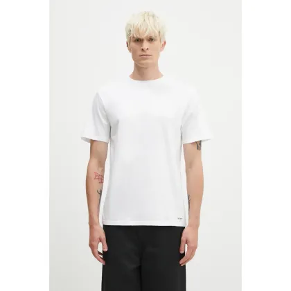 Zdjęcie Carhartt WIP t-shirt bawełniany 2-pack kolor biały gładki I029370.-WHITE/WHIT
