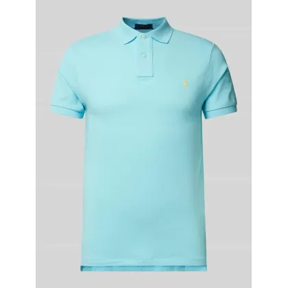 Zdjęcie Polo Ralph Lauren Polo 710536856449 Turkusowy Slim Fit