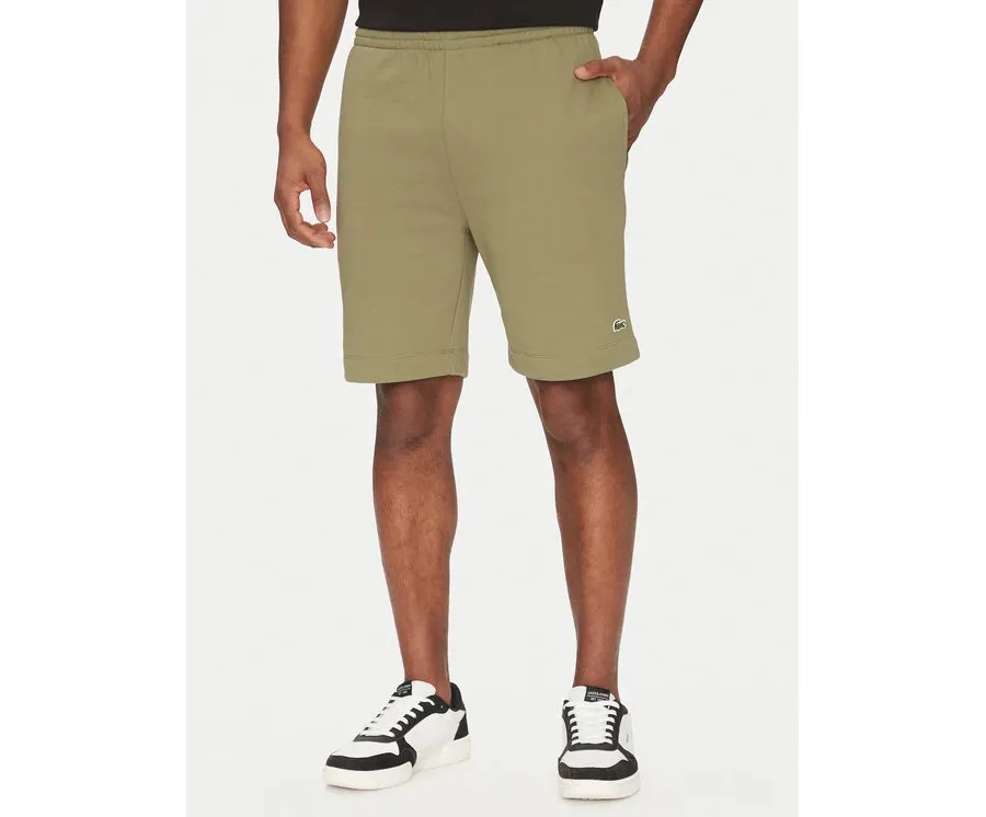 obrazek 1 Lacoste Szorty sportowe GH9627 Khaki Regular Fit
