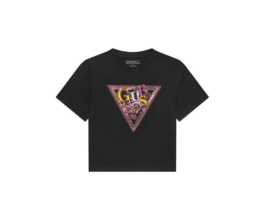 obrazek 1 Guess T-Shirt J5GI04 K6YW4 Czarny Regular Fit