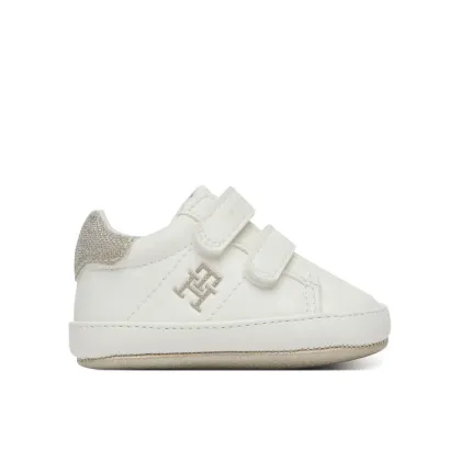 Zdjęcie Tommy Hilfiger Sneakersy Low Cut Velcro Sneaker T0A9-33722-1528 Biały