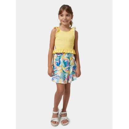 Zdjęcie Mayoral Komplet top i spódnica 6967 Kolorowy Regular Fit