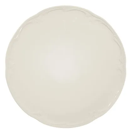 Zdjęcie Stylowy duży porcelanowy talerz do ciasta 32 cm o klasycznym kształcie – Seltmann Weiden