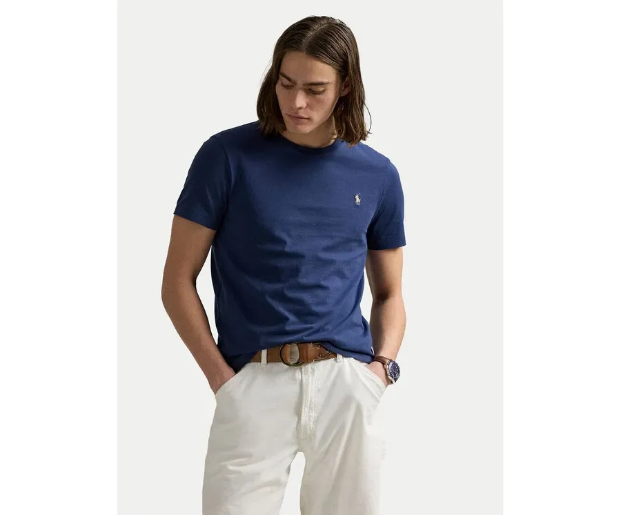 obrazek 1 Polo Ralph Lauren T-Shirt 710671438426 Granatowy Custom Slim Fit