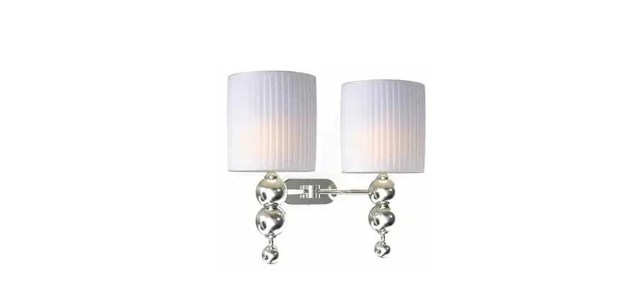 obrazek 1 Klasyczna lampa na ścianę z dekoracyjnym motywem