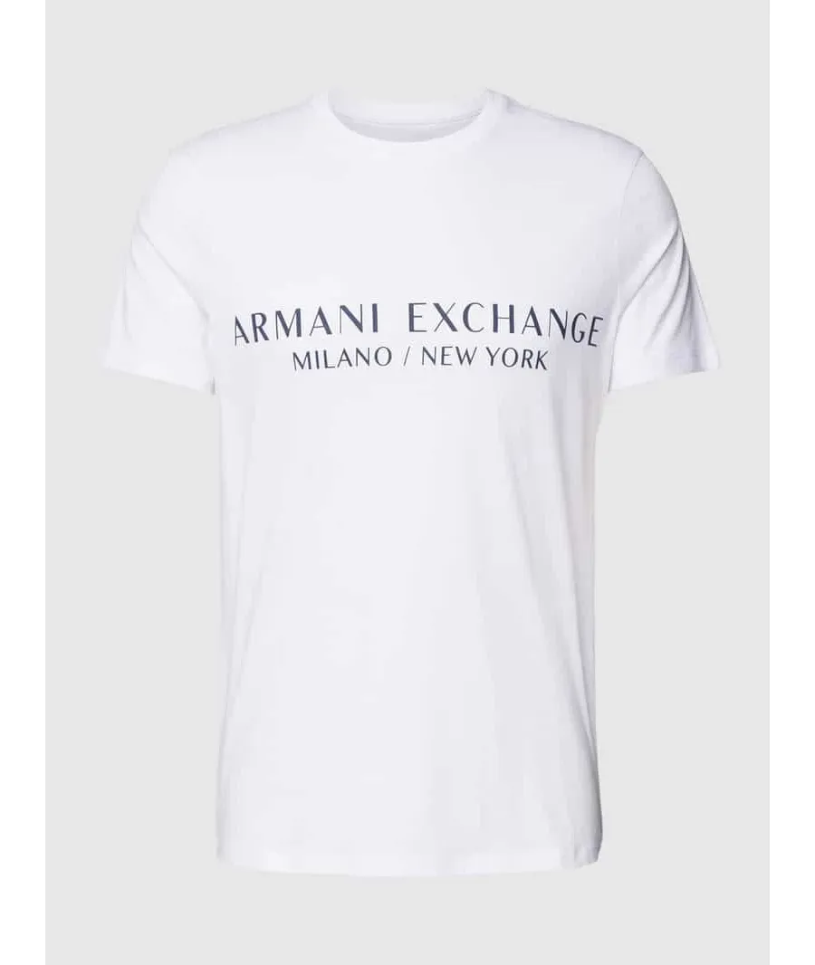 obrazek 1 T-shirt z nadrukiem z logo model ‘milano/nyc’