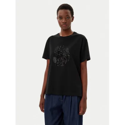 Zdjęcie Liu Jo T-Shirt WA5230 JS904 Czarny Regular Fit