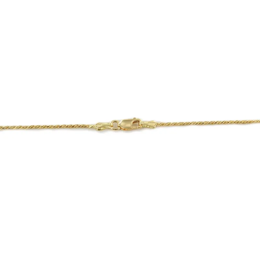 obrazek 4 Klasyczny łańcuszek unisex z żółtego złota (40 cm)