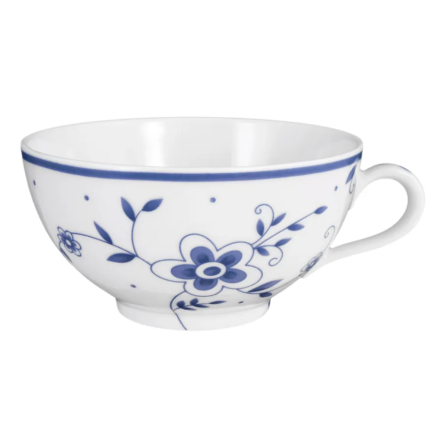 obrazek 1 Porcelanowa filiżanka do herbaty zdobiona ozdobnym kwiatowym wzorem – Tettau