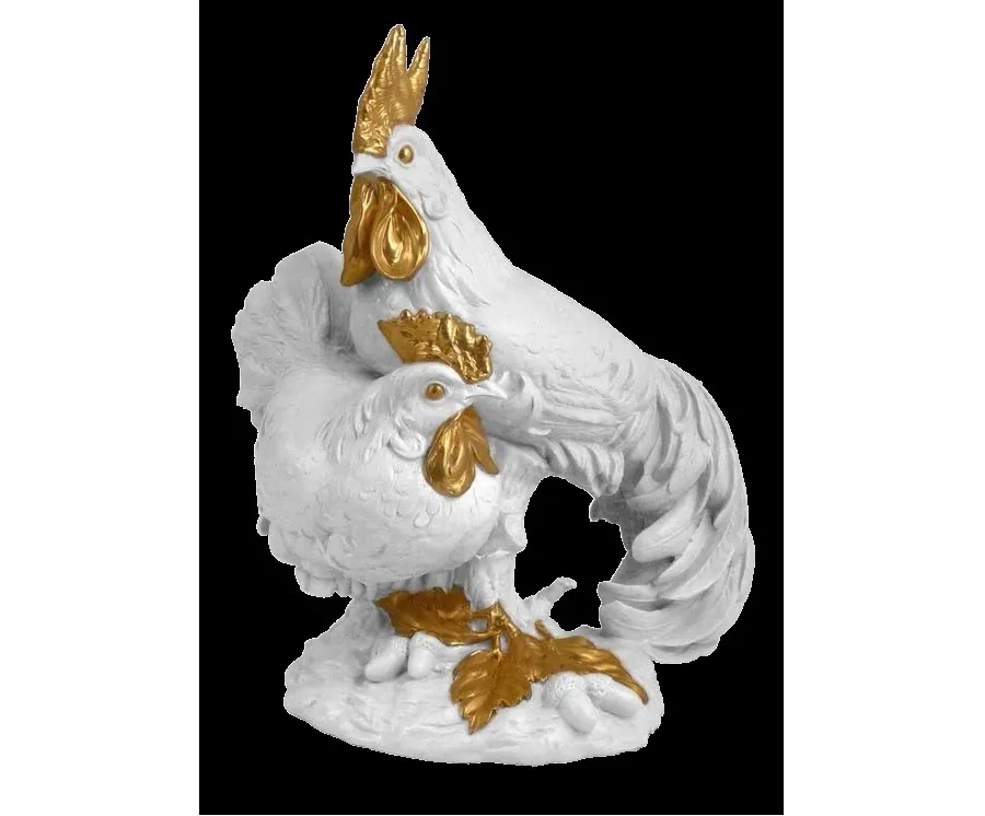 obrazek 1 Kogut i kura - włoska porcelana