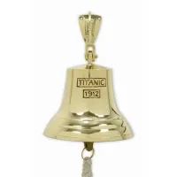 Zdjęcie Wyjątkowy dzwonek pokładowy „Titanic 1912” wykonany z brązu