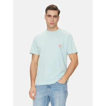Zdjęcie Guess T-Shirt F5GI09 KA260 Niebieski Regular Fit