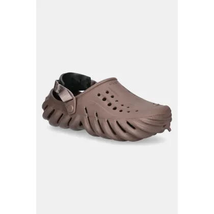 Zdjęcie Crocs klapki X - (Echo) Clog kolor brązowy 207937