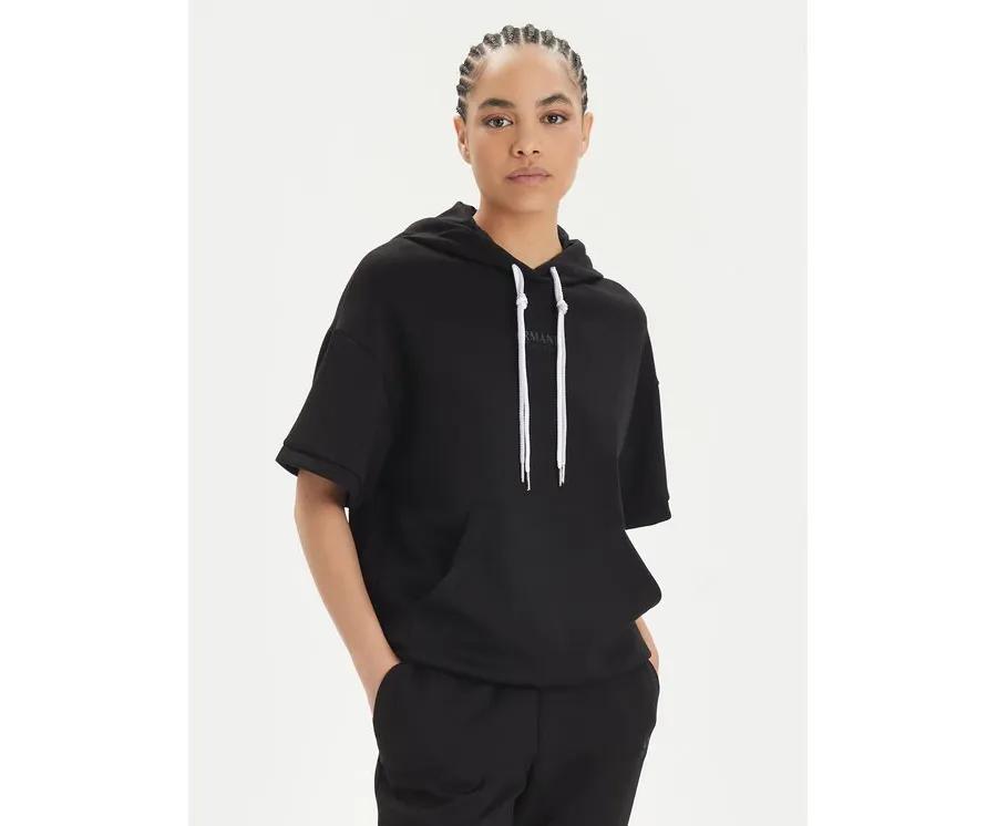 obrazek 1 Armani Exchange Bluza 3DYM77 YJEPZ 1200 Czarny Relaxed Fit