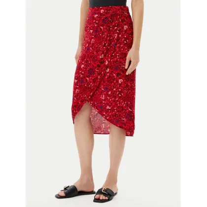 Zdjęcie Pepe Jeans Spódnica midi Clau PL901199 Czerwony Slim Fit