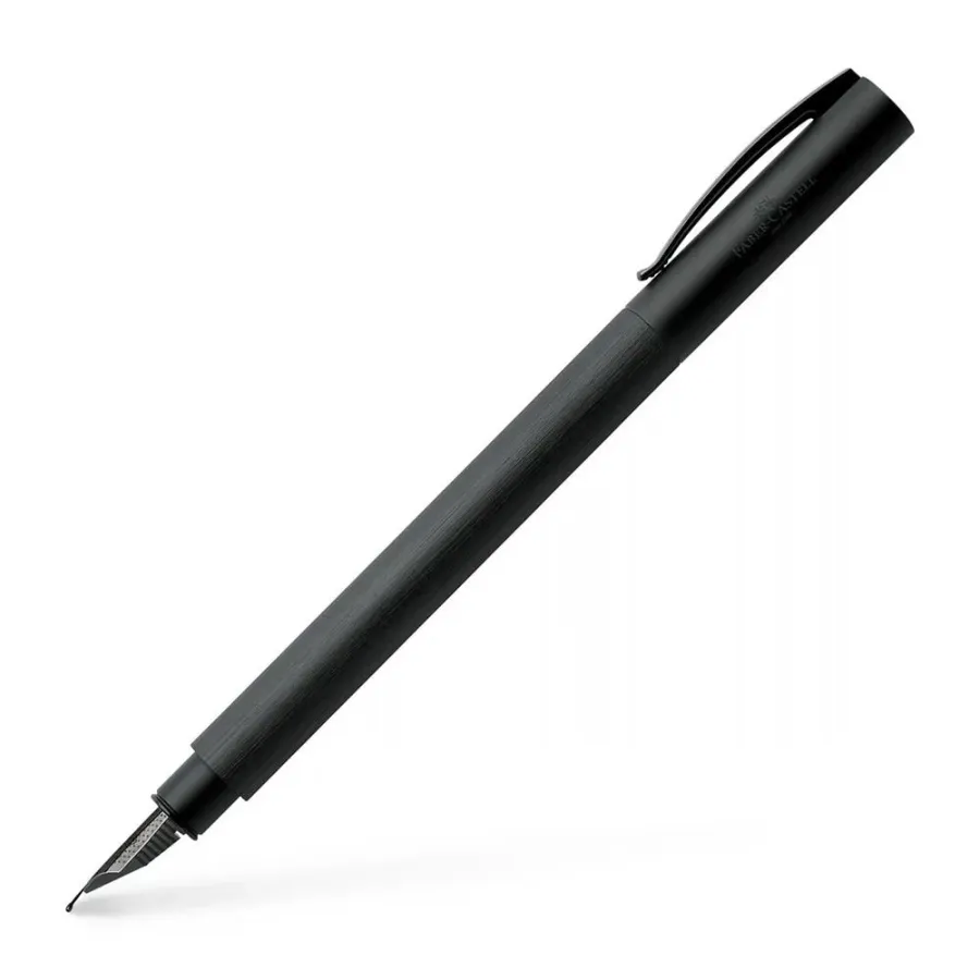 obrazek 7 Stylowe pióro wieczne Ambition All Black Faber Castell na prezent