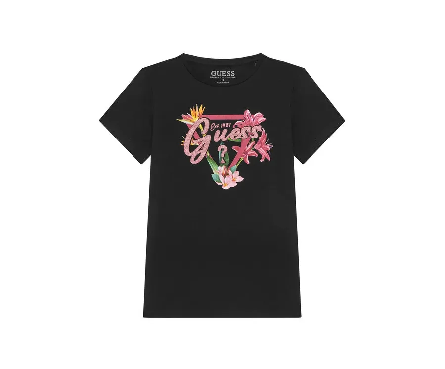 obrazek 1 Guess T-Shirt J5GI16 K6YW4 Czarny Regular Fit