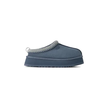 Zdjęcie UGG kapcie zamszowe Tazz kolor niebieski 1122553-DTB