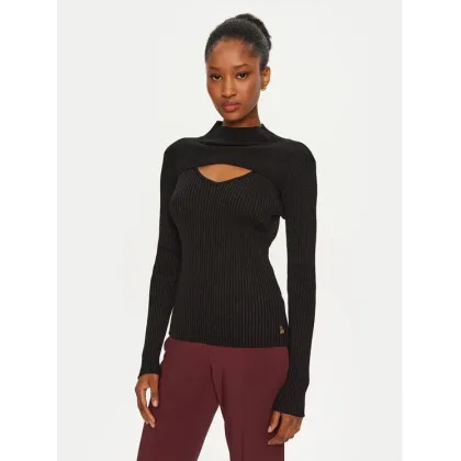 Zdjęcie ARTIGLI Sweter ACMA000070 Czarny Slim Fit