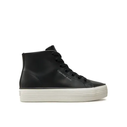 Zdjęcie Calvin Klein Jeans Sneakersy Bold Vulc Flatf Mid Lth In YW0YW01634 Czarny
