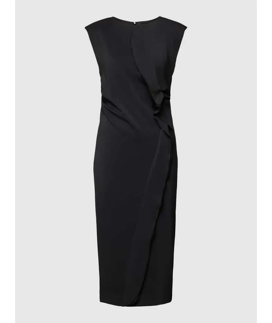 obrazek 1 Sukienka midi z falbanami