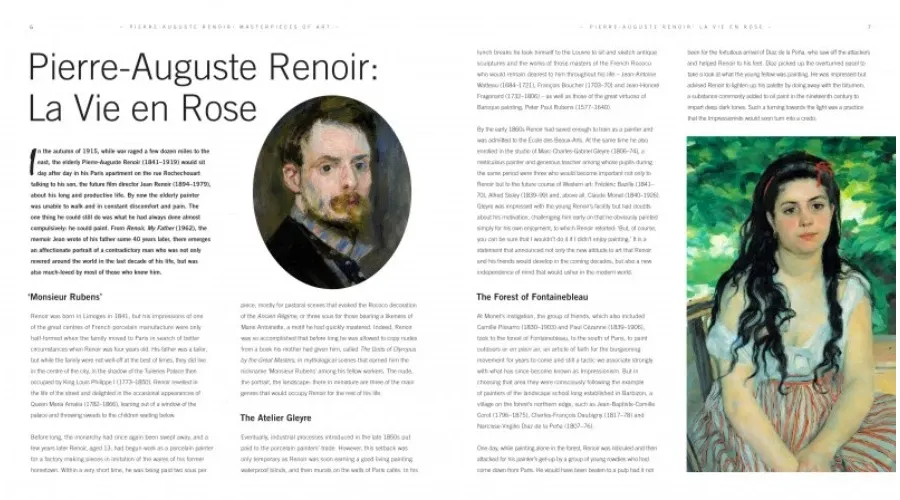 obrazek 2 Książka Pierre-Auguste Renoir - Arcydzieła sztuki - Flame Tree Publishing