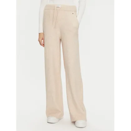 Zdjęcie Tommy Hilfiger Spodnie dzianinowe UW0UW05523 Beżowy Relaxed Fit