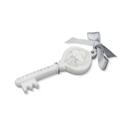 Picture Stylish sculpture - the key of fortune with a silver ribbon