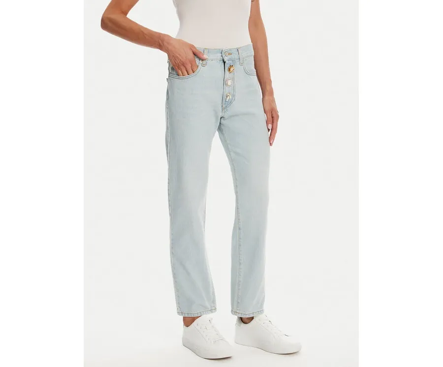 obrazek 1 ViCOLO Jeansy DD5213 Błękitny Relaxed Fit