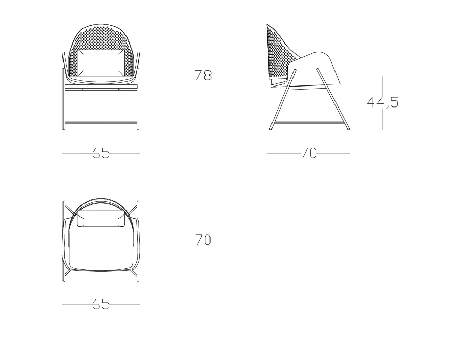 obrazek 3 Szykowne krzesło do eleganckich apartamentów w stylu minimalistycznym