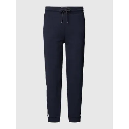 Zdjęcie Spodnie dresowe z paskami w kontrastowym kolorze model ‘ESTABLISHED’