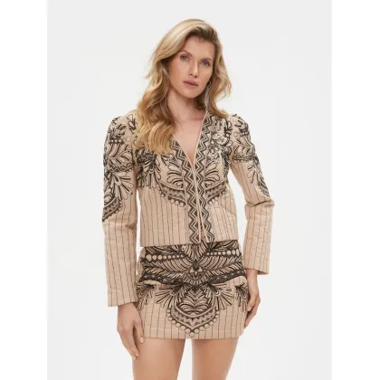 Zdjęcie TWINSET Marynarka 232TP2670 Beżowy Regular Fit