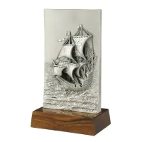 Picture Figurine with a ship - Astra Argenti store
