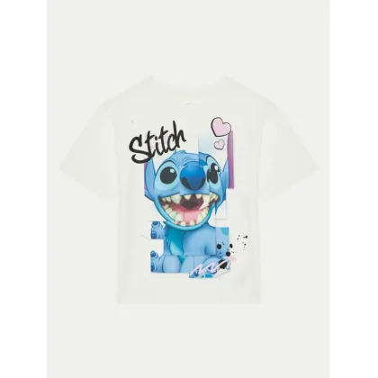 Zdjęcie NAME IT T-Shirt 13238482 Écru Regular Fit