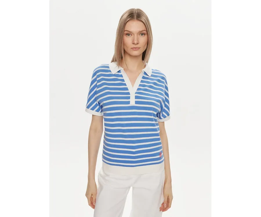 obrazek 1 Tommy Hilfiger Polo WW0WW41889 Niebieski Relaxed Fit