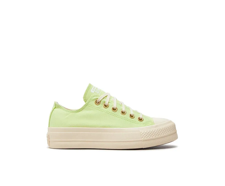 obrazek 1 Converse Trampki Chuck Taylor All Star Lift Platform Ox A09913C Zielony