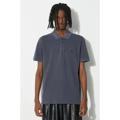 Zdjęcie Woolrich polo Mackinack Polo męski kolor niebieski gładki CFWOPO0065MRUT1483