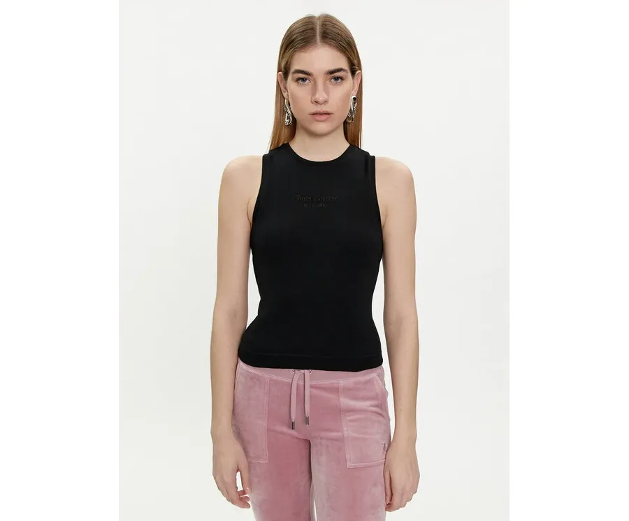 obrazek 1 Juicy Couture Top Beckham JCBLV223811 Czarny Slim Fit