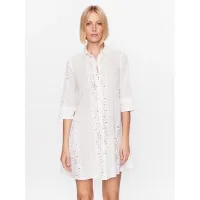 Zdjęcie Iconique Sukienka koszulowa IC23 004 Biały Regular Fit