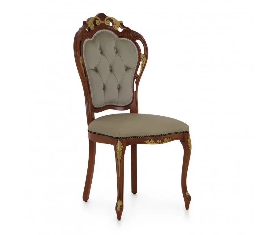obrazek 1 Eleganckie włoskie krzesło w stylu barokowym - Sevensedie