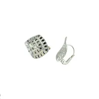 Picture Brilliant diamond earrings with a hook