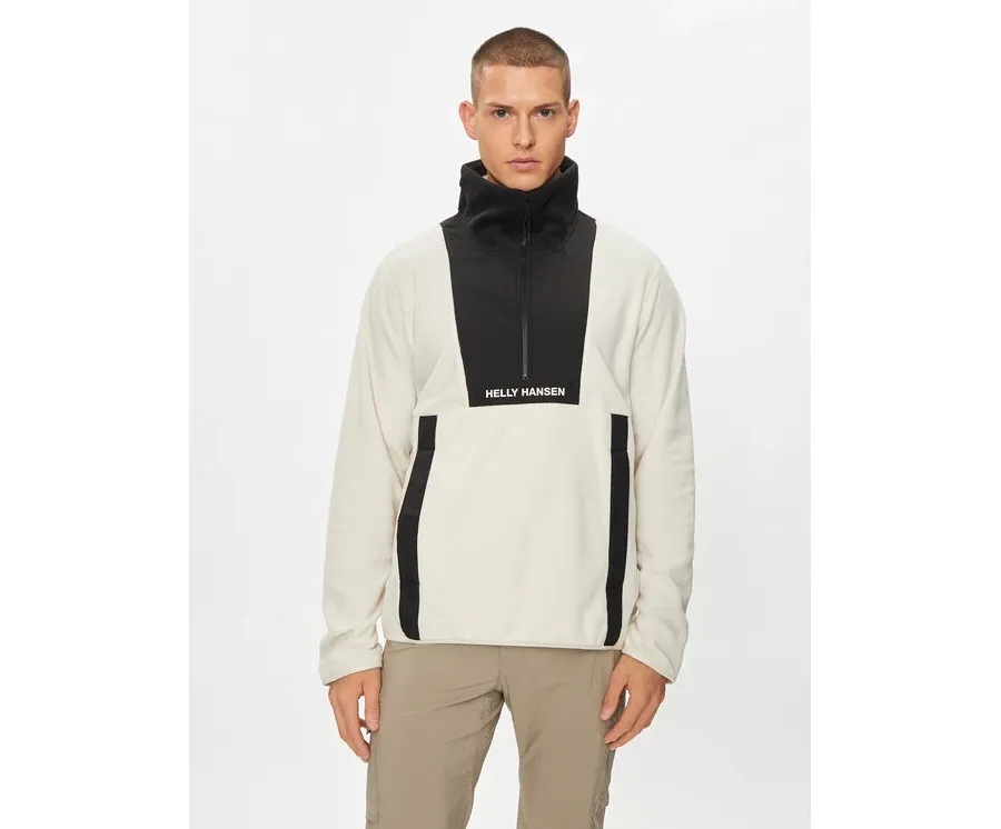 obrazek 1 Helly Hansen Polar Rig Blocked Fleece 53872 Écru Regular Fit