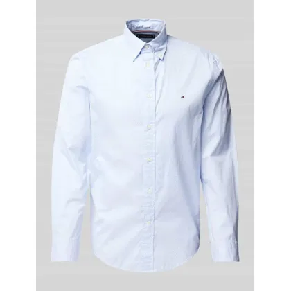 Zdjęcie Koszula casualowa o kroju regular fit z wyhaftowanym logo model ‘POPLIN’